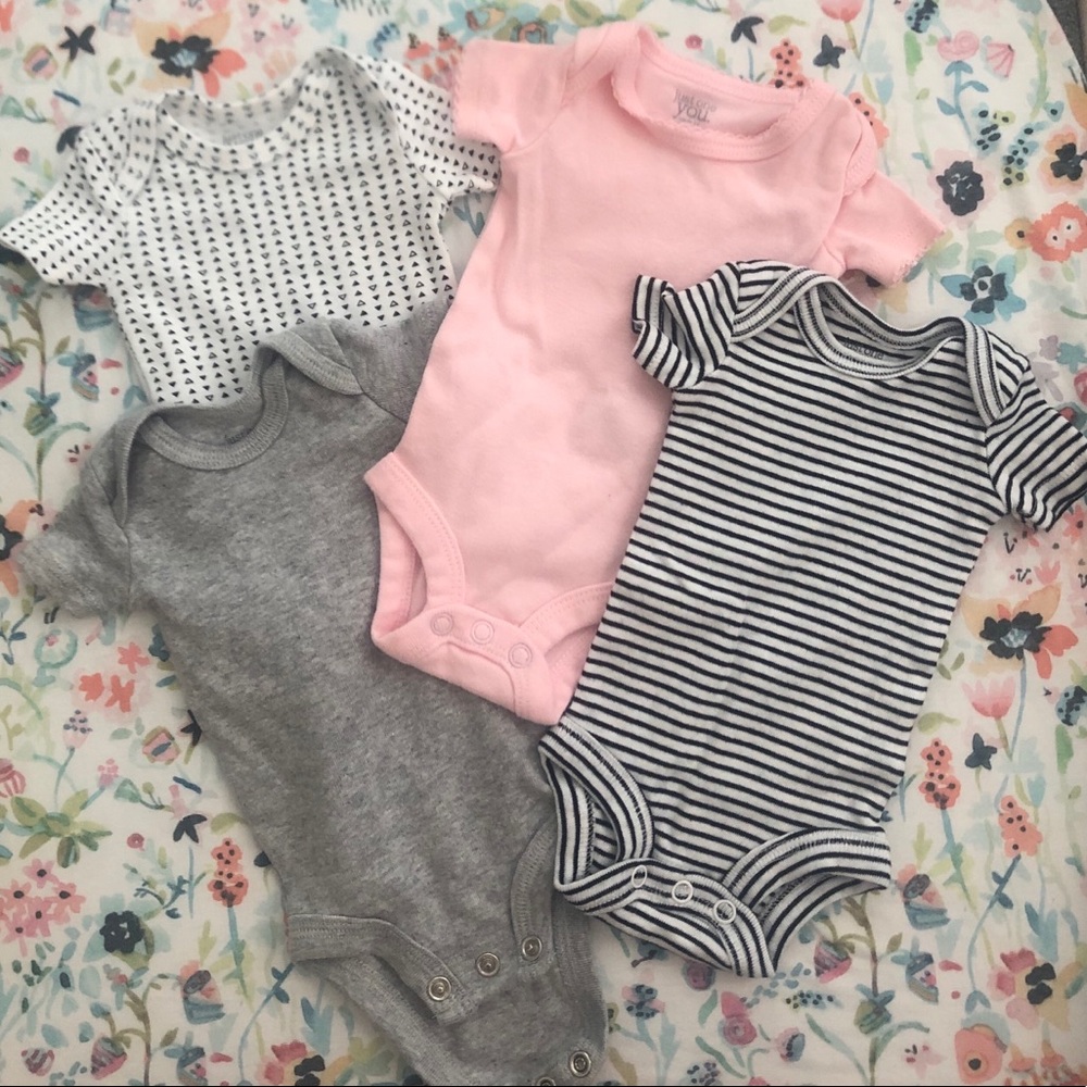 NWOT Preemie Onesie Bodysuit Carter’s Bundle